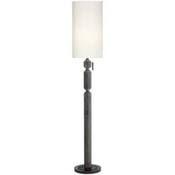 Adelis Black Floor Lamp