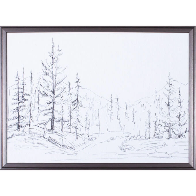 Piney Forest II Wall Art