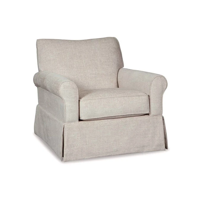 Searcy Quartz Swivel Glider Accent Chair - Image 2