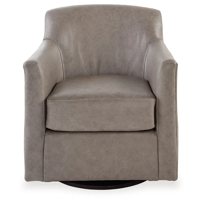 Bradney Fossil Swivel Accent Chair - Image 4