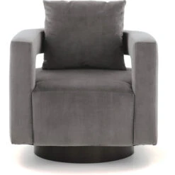 Alcoma Otter Swivel Accent Chair