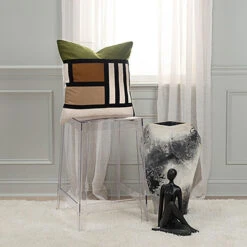 Haru Ivory Down Filled Pillow