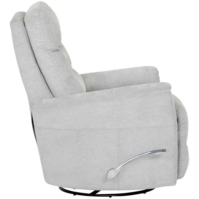 Franklin Shale Ash Swivel Glider Recliner - Image 4