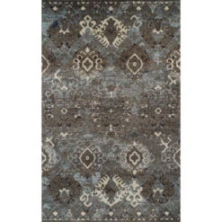 Gala Blue Steel 5x7 Rug