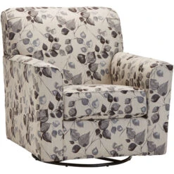 Cyprus Platinum Swivel Chair